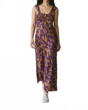 NEW BILA77 lucile dress in violet